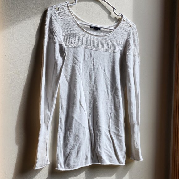 American Eagle Outfitters Cream Jersey Size Small - Picture 8 of 15
